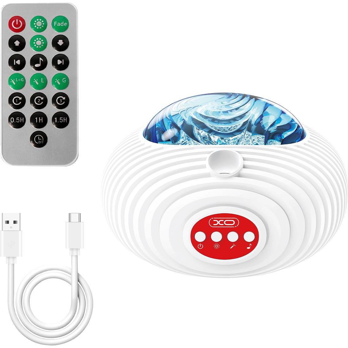 Thumbnail - xO Projektor LED YH12 Stern und Galaxie mit Lautsprecher, Beamer