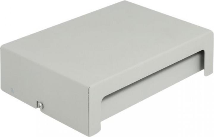 Delock Pannello patch keystone 8 porte grigio