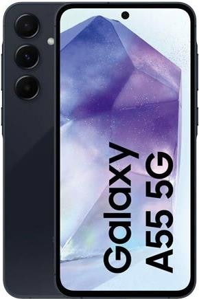 Actual product image Samsung Galaxy A55 Enterprise Edition (128 GB, Awesome Navy, 6.60", Hybrid Dual SIM + eSIM, 50 Mpx, 5G)