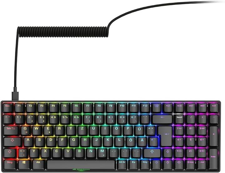 Actual product image Sharkoon SGK50 S2 bk Gateron Brown EN (DE, Cable, Wireless)