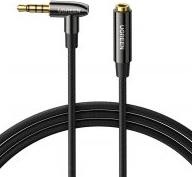 Actual product image Ugreen AV188 mini jack 3.5mm AUX elbow cable, 2m (black) (2 m)