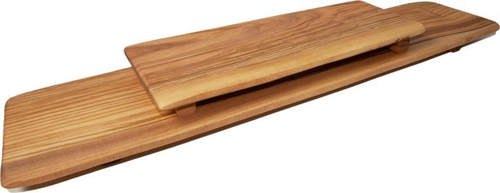 Immagine prodotto Natura Punto Sushi board, piatto da portata con piedi, legno d'oliva, set di 2
