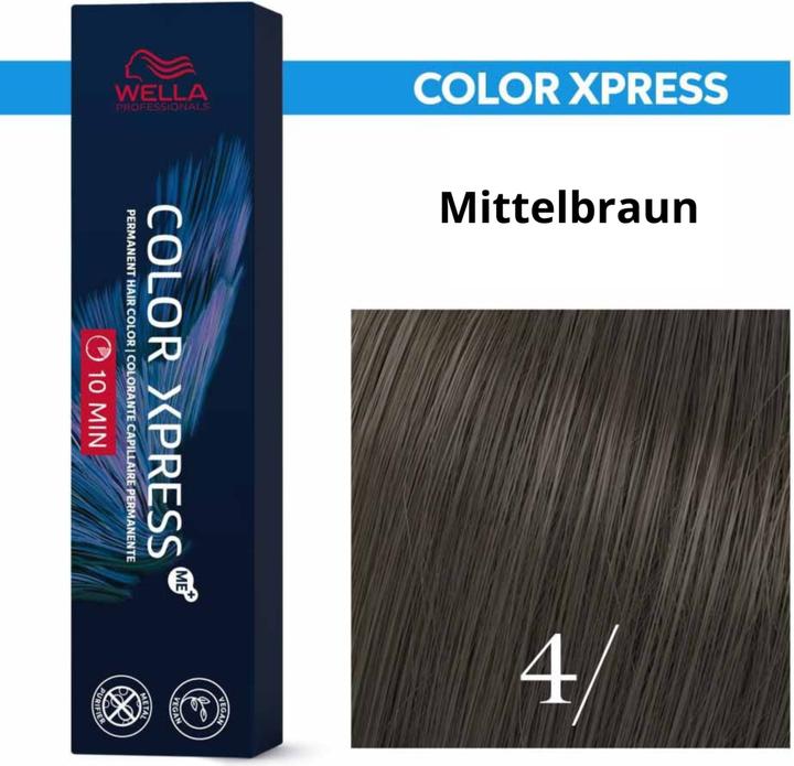Produktbild Wella Color Xpress 4/ 60ml (4/ mittelbraun)