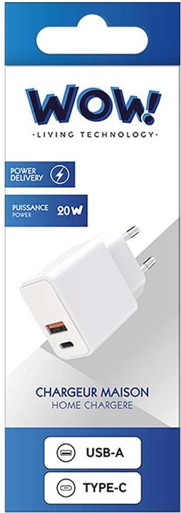 Energy Label WOW WOWCS20WACPDW Netzteil (38 W)