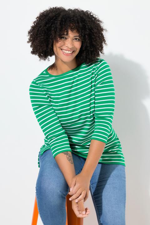 Produktbild Angel of Style T-Shirt, Classic Fit, Ringel, 3/4-Ärmel (44)