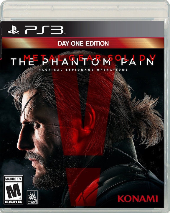 Actual product image Konami Metal Gear Solid V The Phantom Pain - PlayStation 3 ( Region Free ) (PS3)
