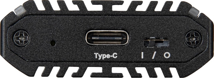 Image du produit Silverstone Technology SST-MS13 - Boîtier USB-C 3.2-Gen2-10 Gbps NVMe / SATA M.2 SSD RGB, 71175, Sc (M.2 2230)