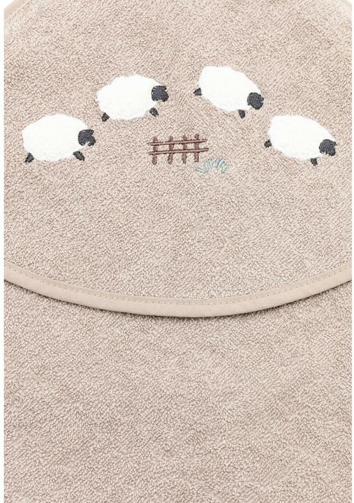 Produktbild Sterntaler Baby-Kapuzentuch Schaf Flocke 80 x 80 cm