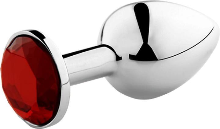 Immagine prodotto Secret play Plug anale in metallo con tappo a diamante (rosso)