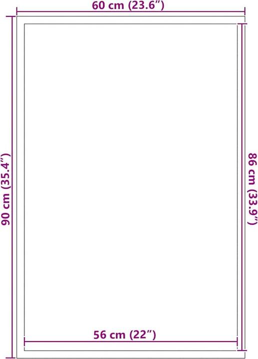 Image du produit vidaXL Marka (60 x 90 cm)