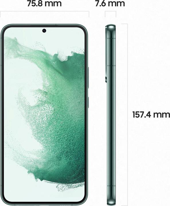 Produktbild Samsung Galaxy S22+ EU (256 GB, Green, 6.60", Dual SIM, 5G)