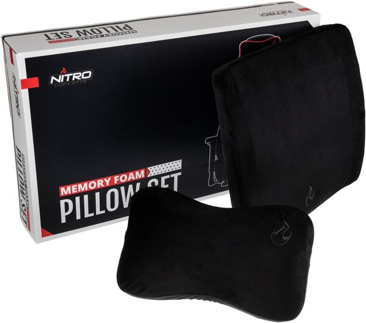 Actual product image Nitro Concepts Memory Foam Pillow Set