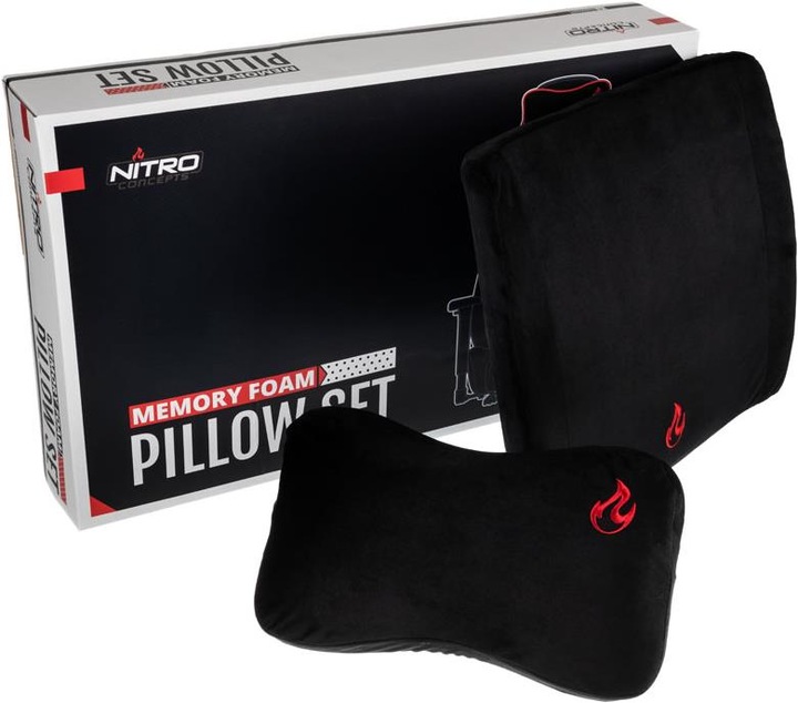 Actual product image Nitro Concepts Memory Foam Pillow Set