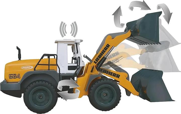 Image du produit Jamara chargeuse sur roues Liebherr 564
