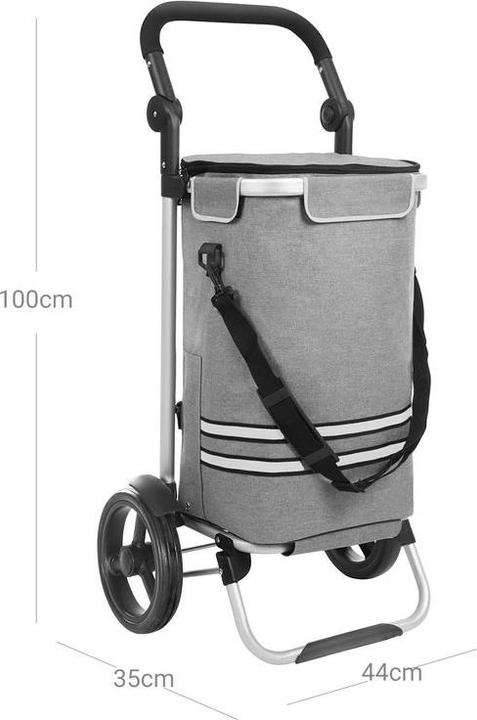 Produktbild Songmics Klappbarer Einkaufstrolley