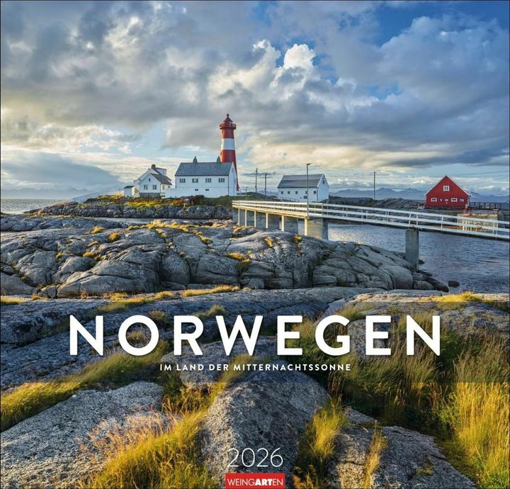 Produktbild Norwegen Kalender 2026 - Im Land der Mitternachtssonne (48 x 46 cm)