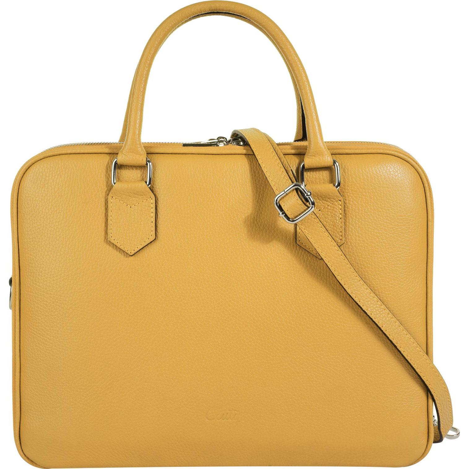 Cluty, Handtasche, Aktentasche, Gelb