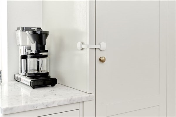 Productafbeelding Baby Dan BabyDan - Multifunctioneel slot Wit 2 stuks