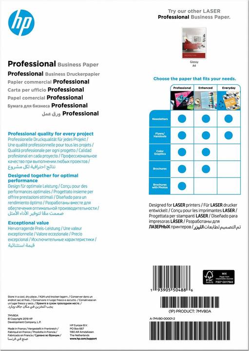 Immagine prodotto HP Professionale (200 g/m², 150 x, A4)