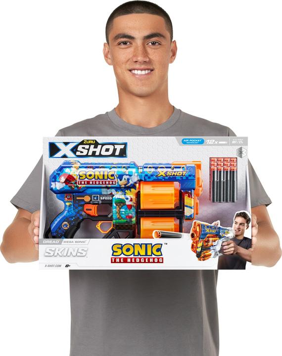 Actual product image Xshot X-SHOT SKINS SONIC 36583