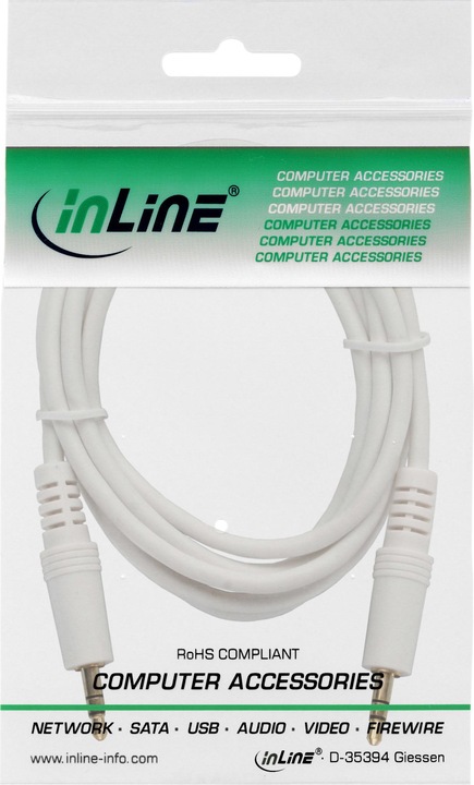 Actual product image InLine 3.5mm jack - 3.5mm jack (10 m, 3.5mm jack (AUX))