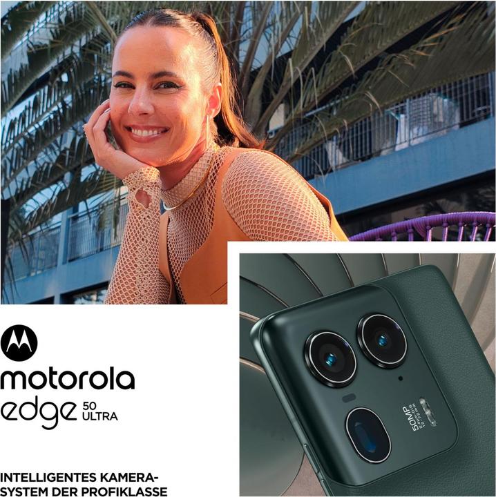Produktbild Motorola Edge 50 Ultra (1000 GB, Forest grey, 6.70", SIM + eSIM, 5G)
