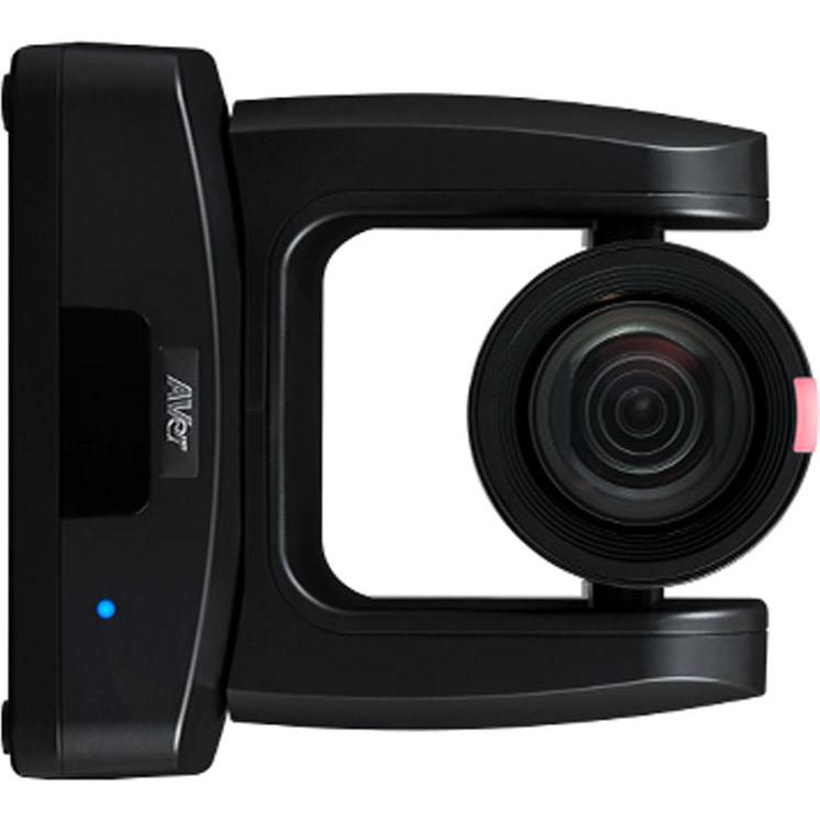 AVerMedia AVER PTZ310UV2B Pro Video Kamera 4Kp60 12X Zoom HDMI 3GSDI USB IP NDI HX3 Black color, Dispositivo per conferenze, Nero
