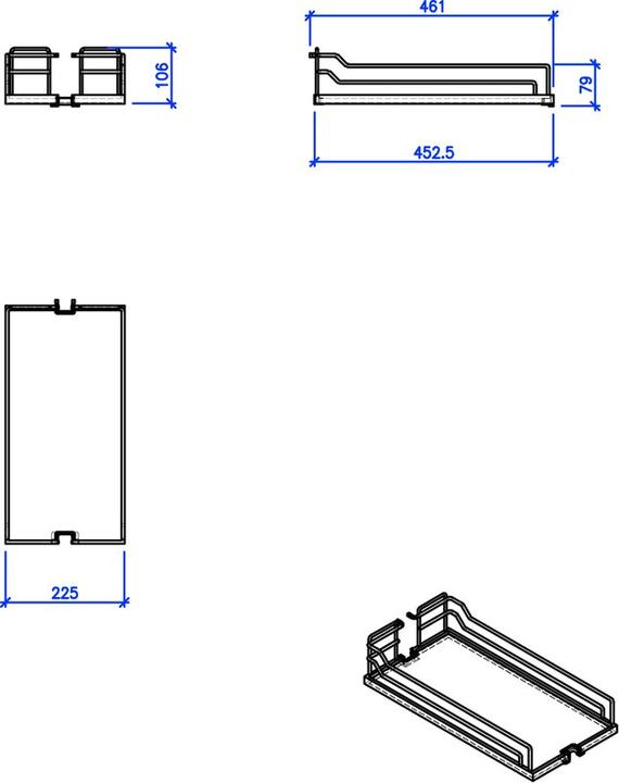 Productafbeelding Peka Metall Arena Classic inhangplanken (1 Pcs.)