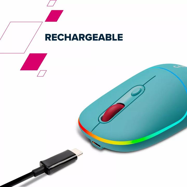 Actual product image Canyon MW-22, 2in1 wireless optical mouse Bluetooth / Wireless USB, 800/1200/1600 DPI, 4 print (Wireless)