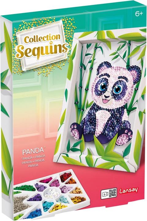 Produktbild Lansay Paillettenkunst Panda