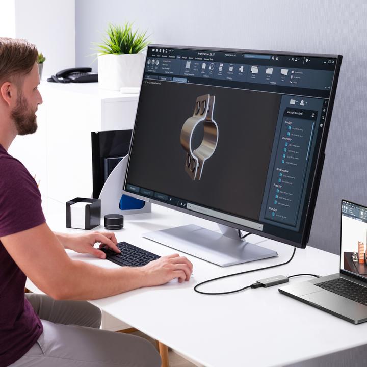 Immagine prodotto j5Create JCH453-N Hub sottile USB4® 8K60 (USB-C, 5 porte)