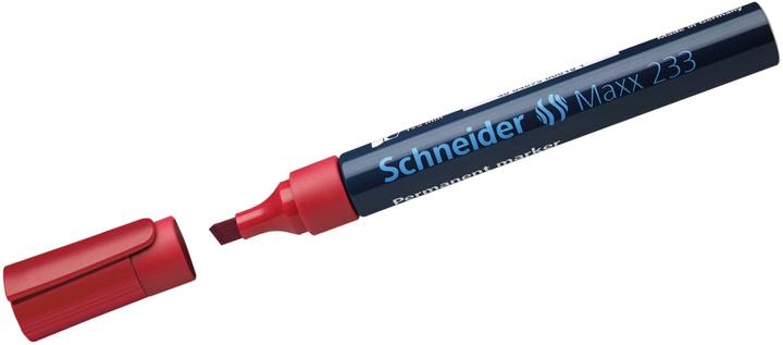 Actual product image Schneider Maxx 233 permanent marker Line width: 1-5 mm Writing colour: red (1x)