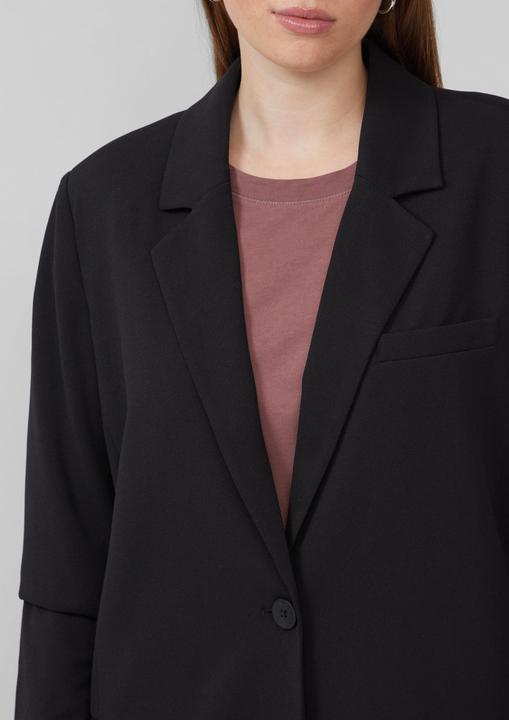 Immagine prodotto s.Oliver Indoor-Blazer Blazer aus Interlockjersey (48)