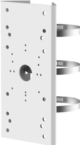 Image du produit Hikvision Support de mât (Kit de montage)