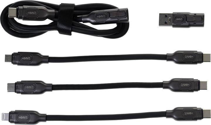 Actual product image Onit USB cable All-in-One Pro 240 W, 0.9 m (0.90 m, USB 3.2 Gen 2, 240 W)