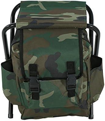 Image du produit Vgeby Sac à dos de pêche avec chaise