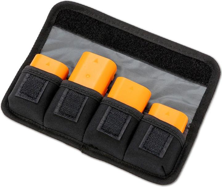 Produktbild Caruba Battery Holder Pro 4 stuks Grijs