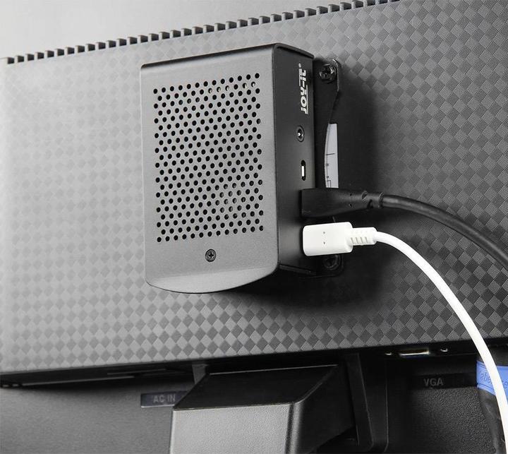 Actual product image Joy-it Cover - Aluminum - Black