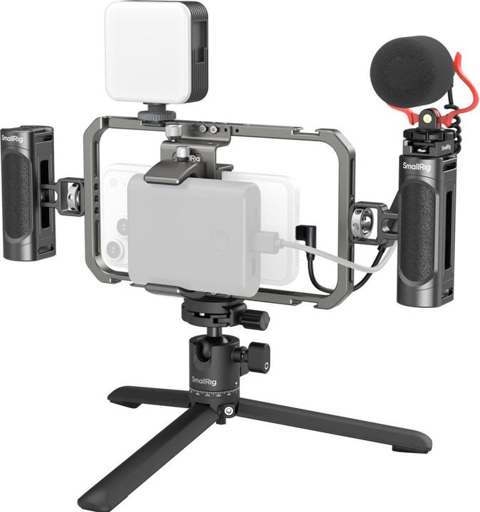 Produktbild SmallRig 3384D All-in-One Video Kit For Smartphone Creators (Griff)