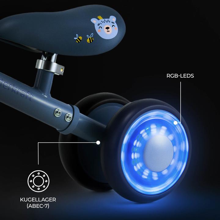 Produktbild KinderKraft mini balance bike CUTIE FLASH Blue