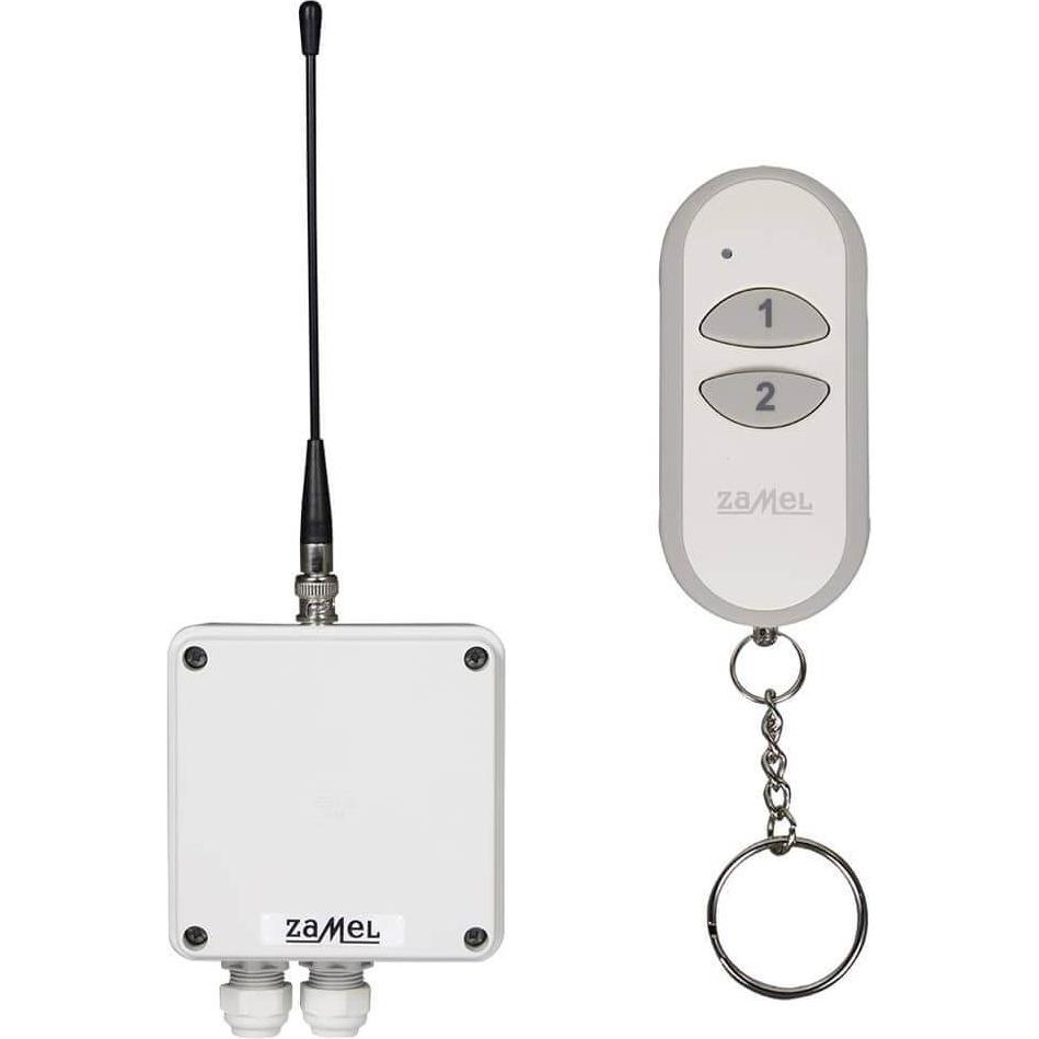 Zamel, Zubehör Beleuchtung, Wireless Steuerungsset 2-Kanal Fernsteuerung + 1-Kanal Funknetzschalter RWS-311J/Z
