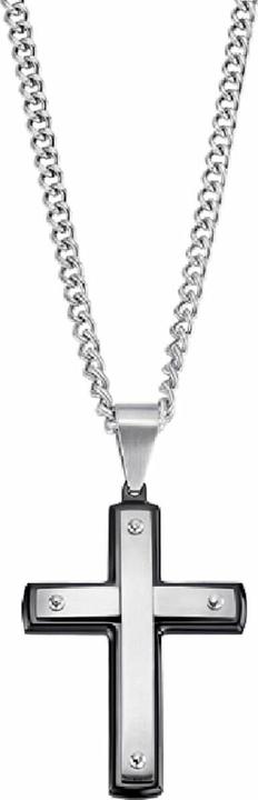 Produktbild Lotus STIL HERREN-HALSKETTE IN SCHWARZ LS2277-1/1 316L EDELSTAHL, HERREN (Edelstahl)