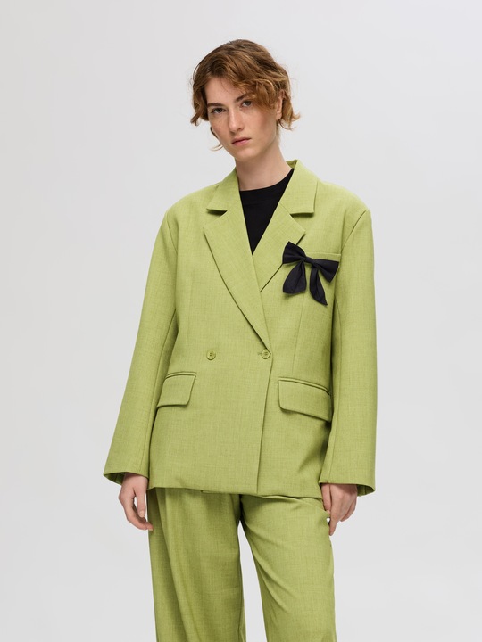 Produktbild Selected Femme Relaxed Fit Zweireihiger Blazer (40)