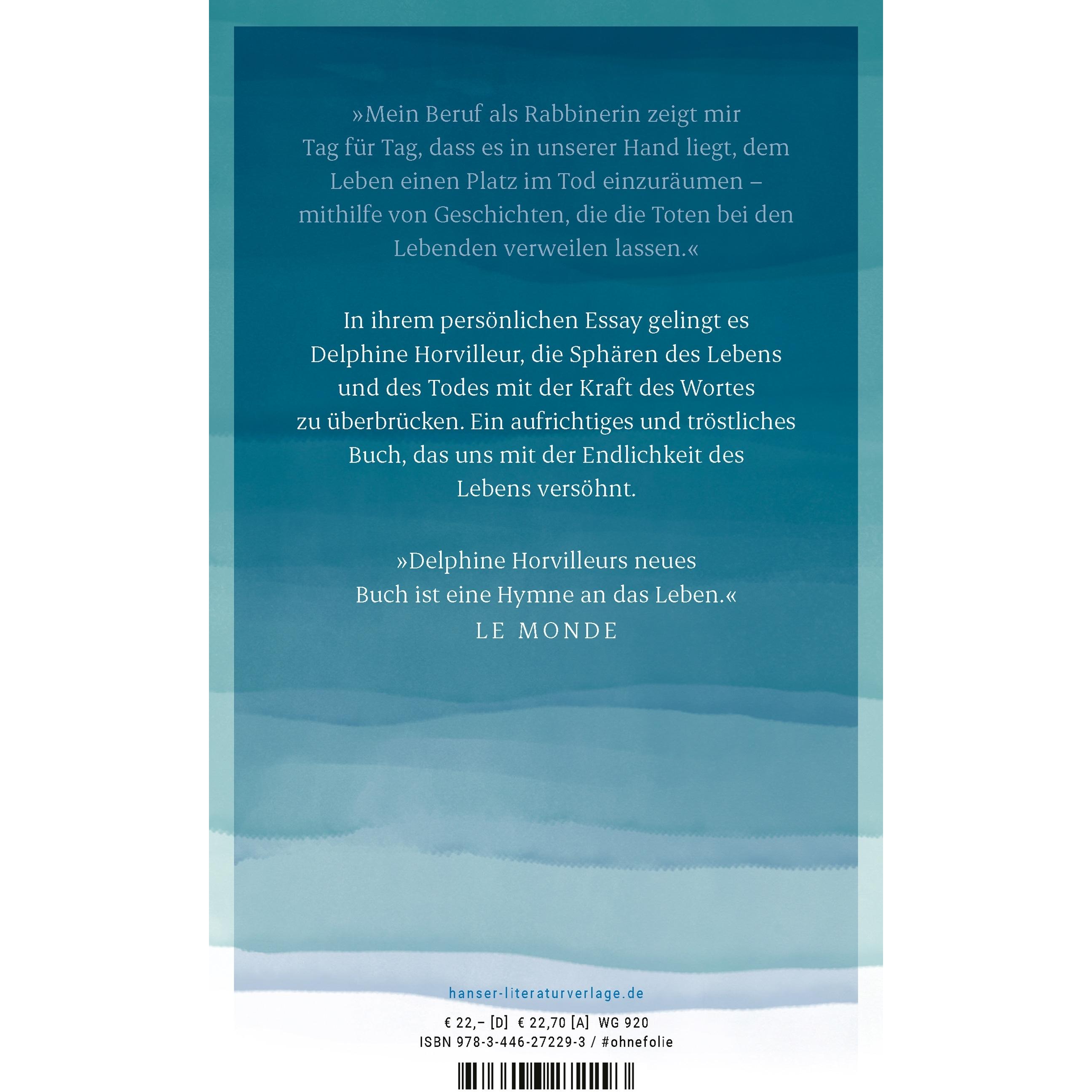 Mit den Toten leben, Fachbücher von Delphine Horvilleur, Nicola Denis