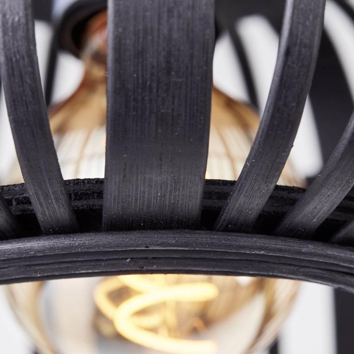 Produktbild Brilliant Woodrow Deckenleuchte 32cm holz dunkel/schwarz (E27)