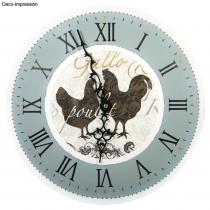 Image du produit Rayher Panneau MDF "Horloge murale", Ø env. 30 cm, Ø du trou env. 1cm