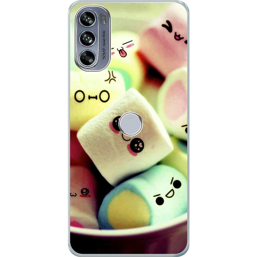 König Design Hülle Handy Schutz für Motorola Edge 30 Pro Case Cover Tasche Bumper Etuis TPU (Motorola Edge 30 Pro), Smar...