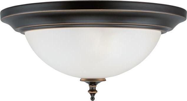 Actual product image Westinghouse Ceiling Light Harwell Amber Bronze & Frosted Glass (800 lm, E27)