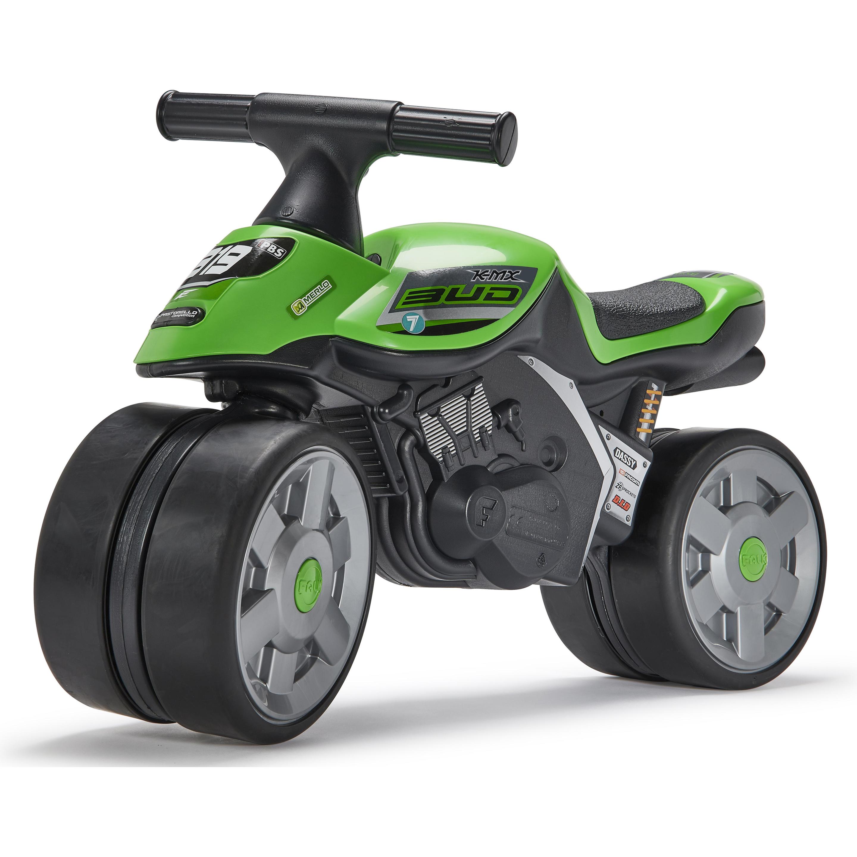 Falk Pneumatici larghi Jeździk Racing Green a partire da 1 anno di età