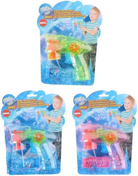 Image du produit Bubblez Pistolet à bulles de savon